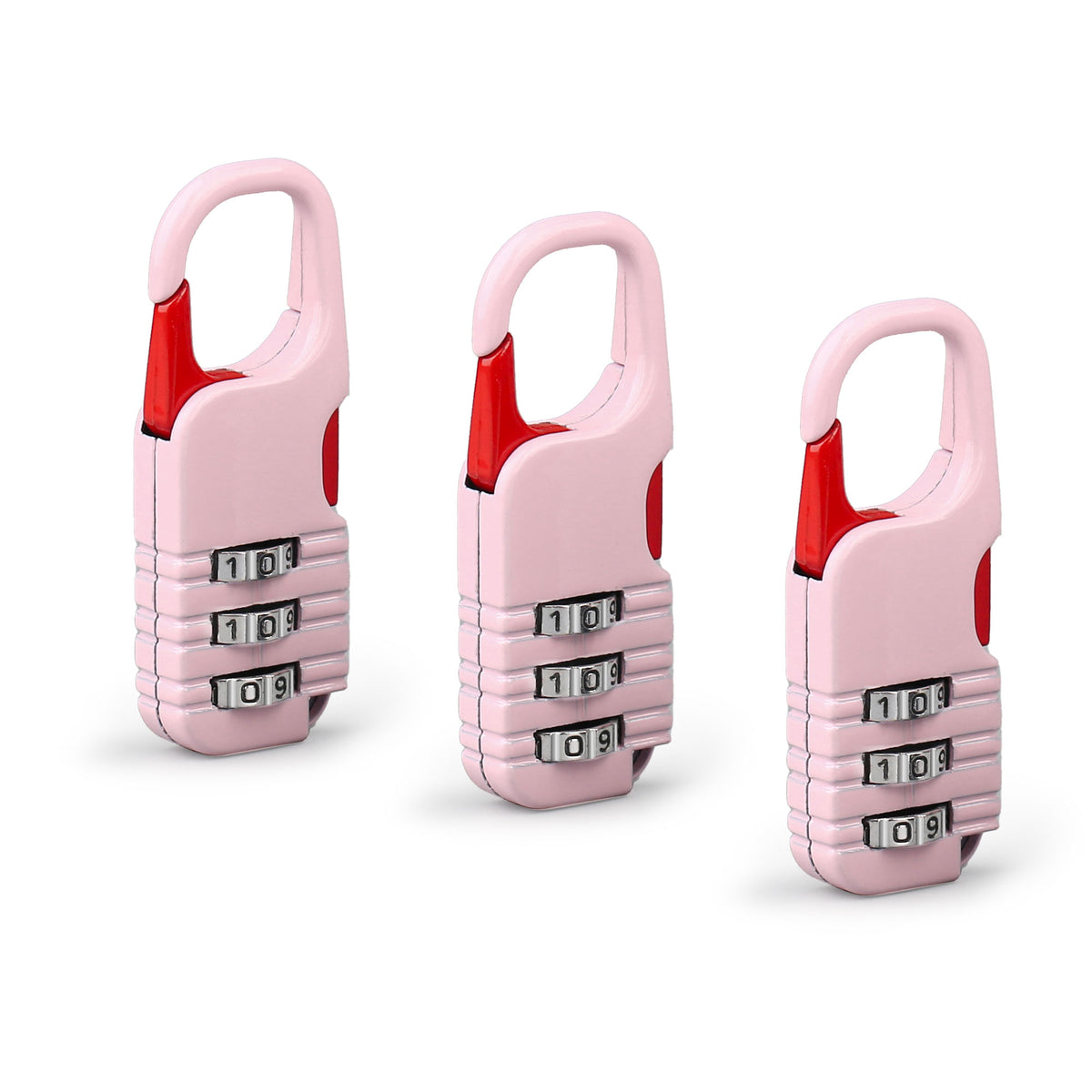 Mini Lock Set Fun Mini Combination Padlock, BARRYSAIL 3pcs Mini Locks for Kids Teens Sch ...