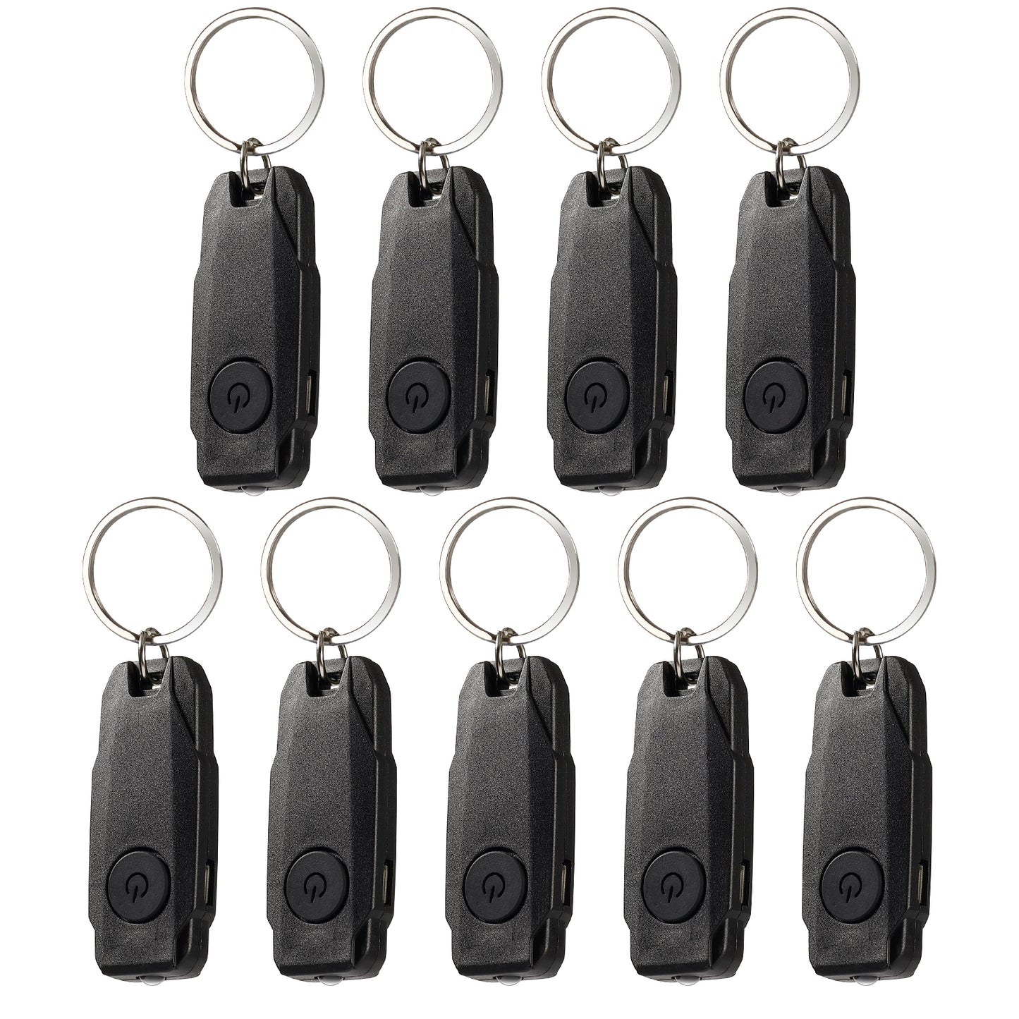 browning flash rechargeable usb keychain flashlight USB Rechargeable Keychain Light, 9pcs Mini LED Flashlight with Keyring – Barrysail Store