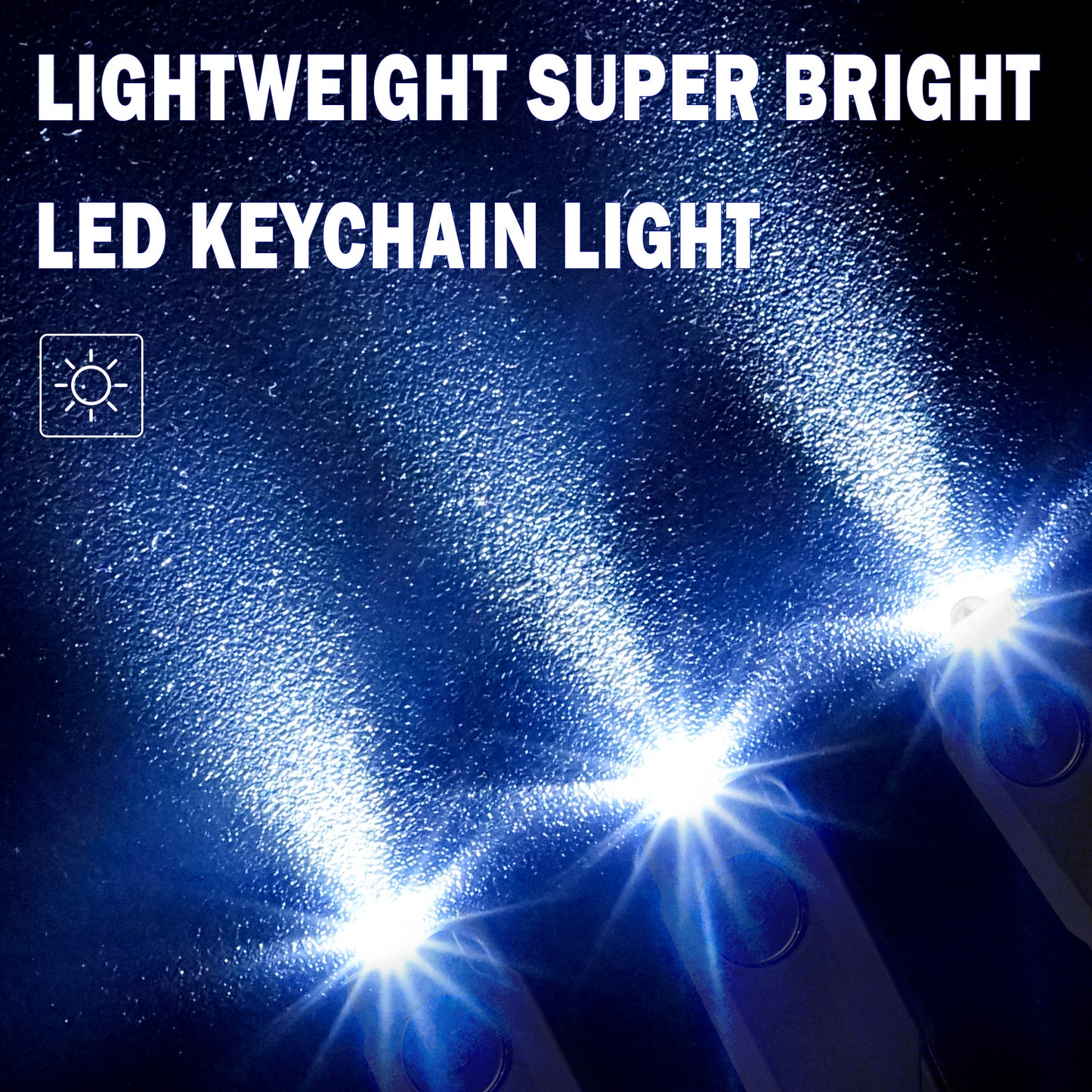 15PCS USB Rechargeable Keychain Light, Mini LED Flashlight with Keyring, Great EDC Tool, Gift for Kids Teens